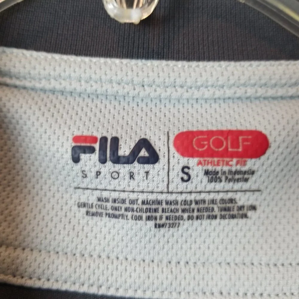 FILA Sport Golf Polo Shirt Size SMall Men's